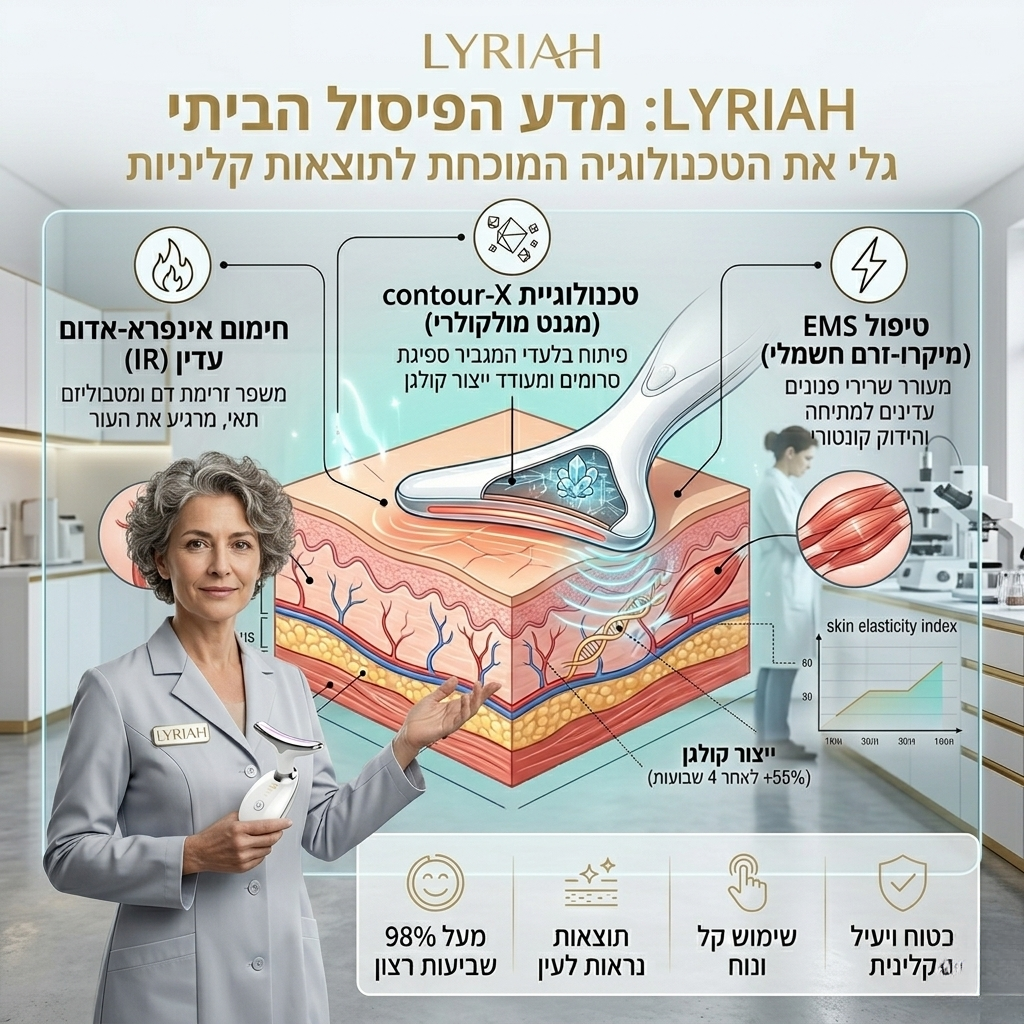 מכשיר פוטון 7 צבעים להרמת ומיצוק עור הפנים והצוואר